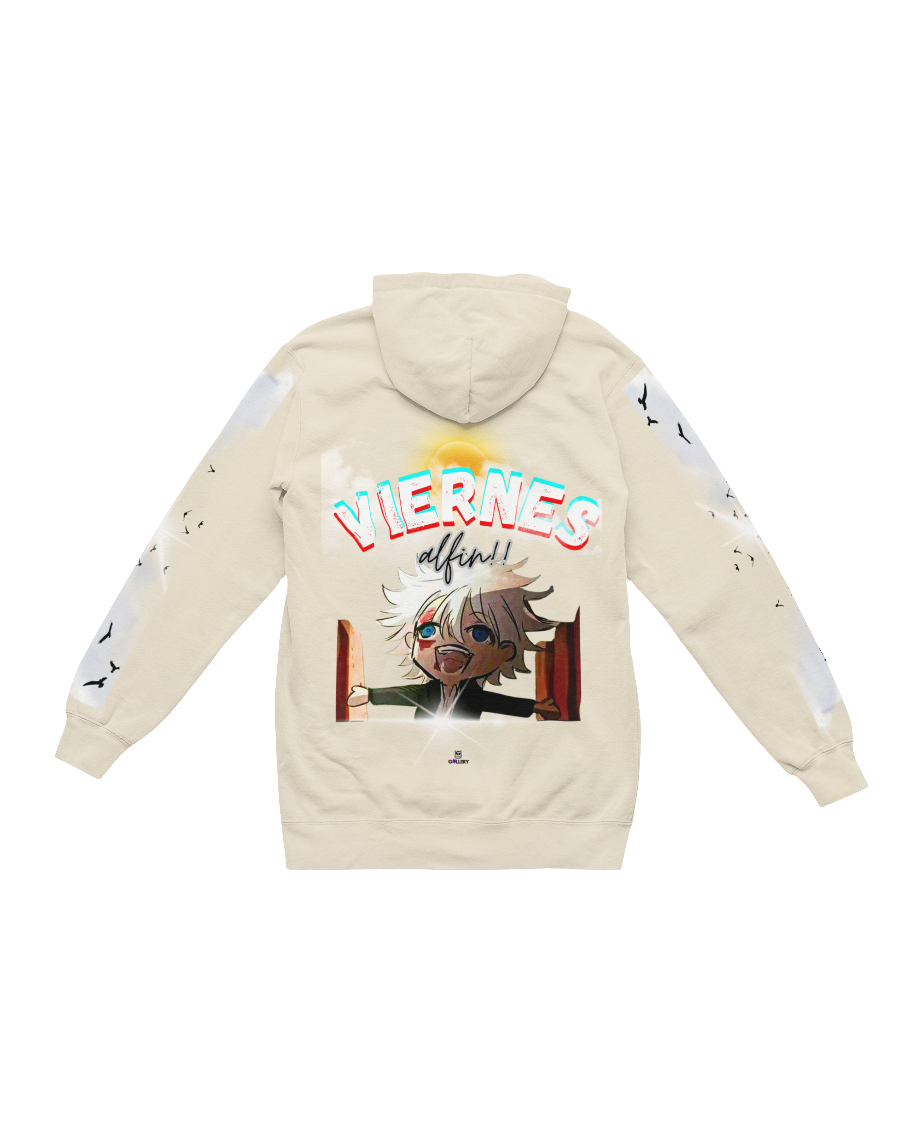 ZIPPER HOODIE-I♥️VIERNES