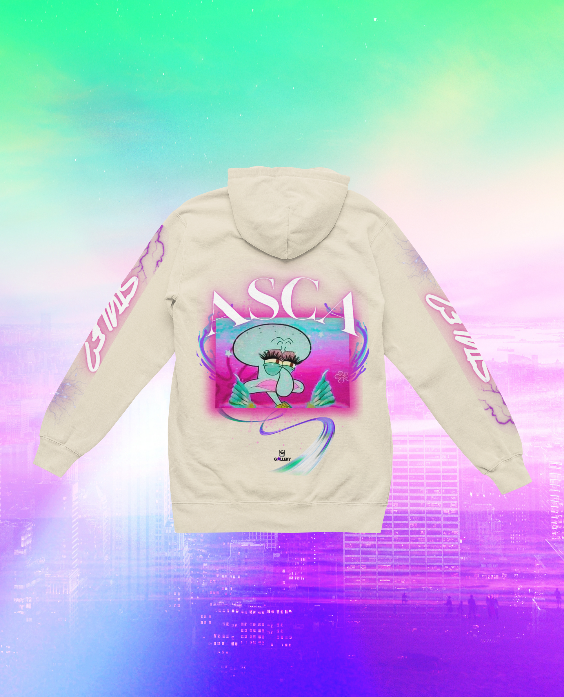 ZIPPER HOODIE-AESTHETIC TENTACLES