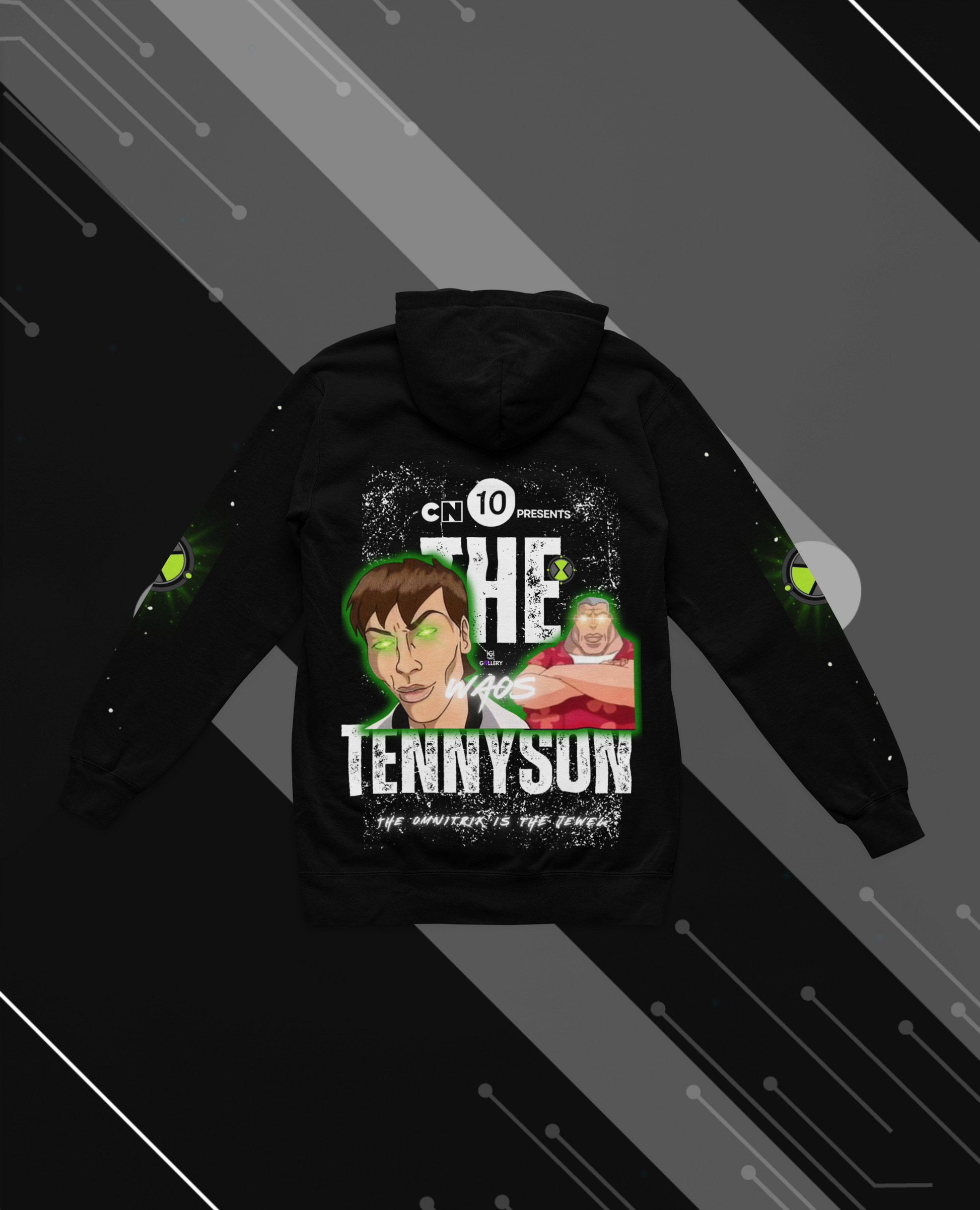 ZIPPER HOODIE-WAOS😈