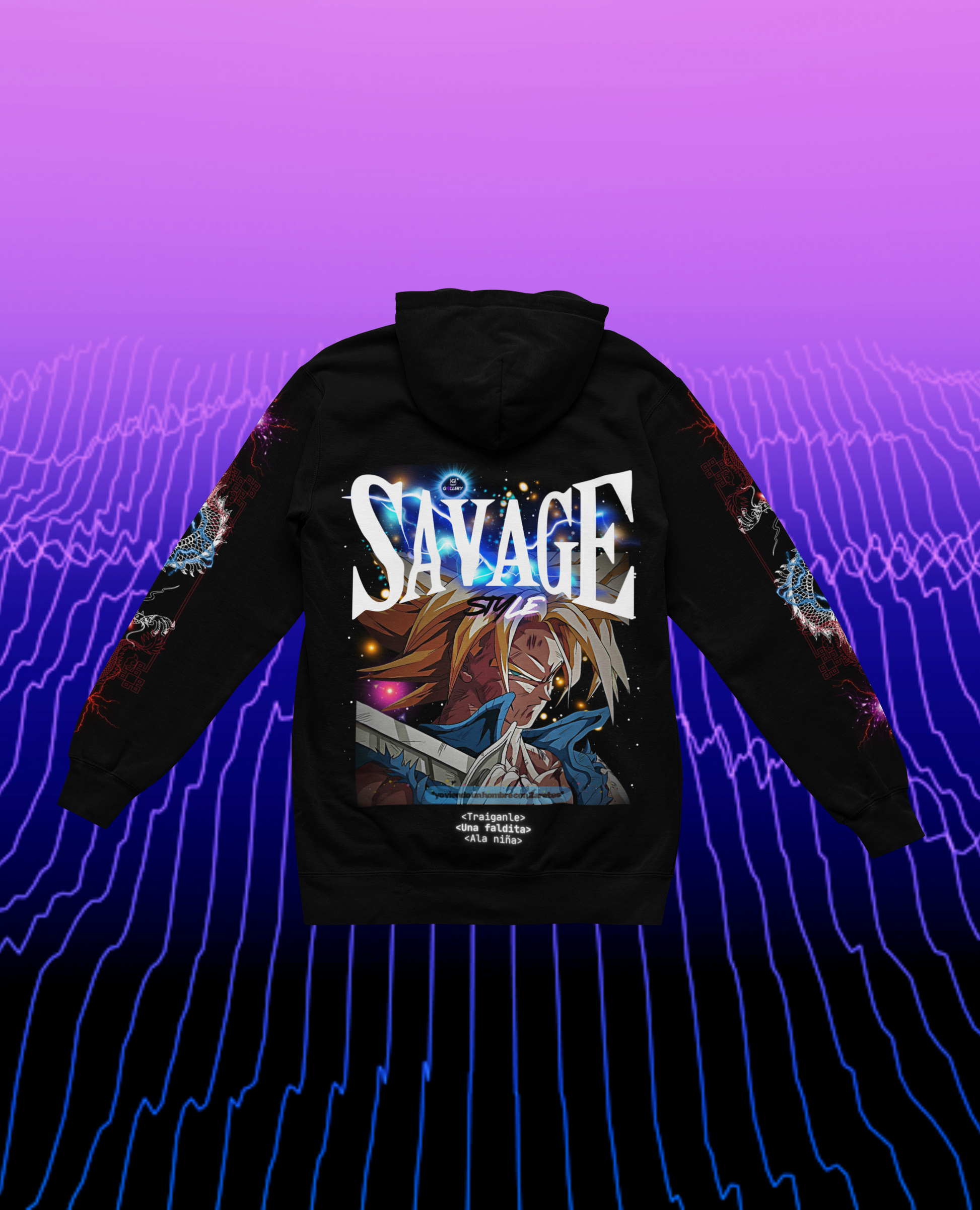 ZIPPER HOODIE-⚡SAVAGE STYLE⚡